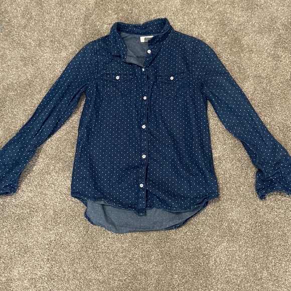 Polkadot Jean shirt - Picture 1 of 4